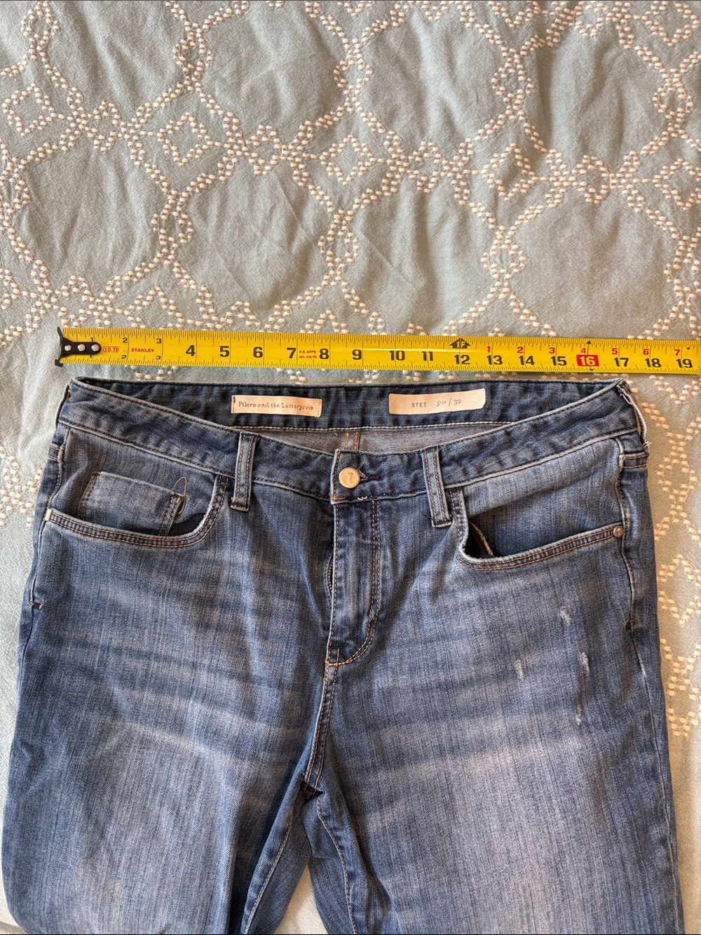 Pilcro and the Letterpress Stet straight leg jeans - Picture 10 of 10